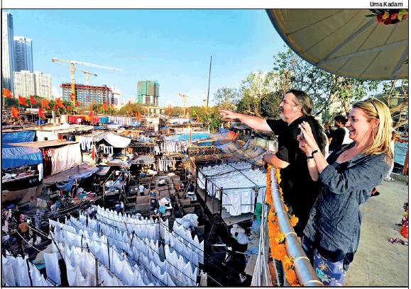A viewing gallery at Dhobi Ghat, which attracts scores of tourists, was inaugurated on Tuesday
